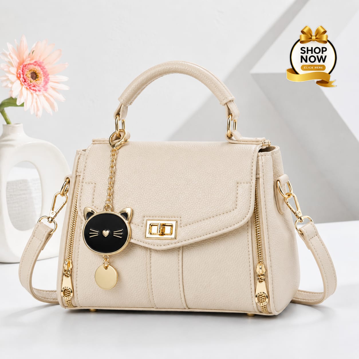 Cross body style ladies bag
