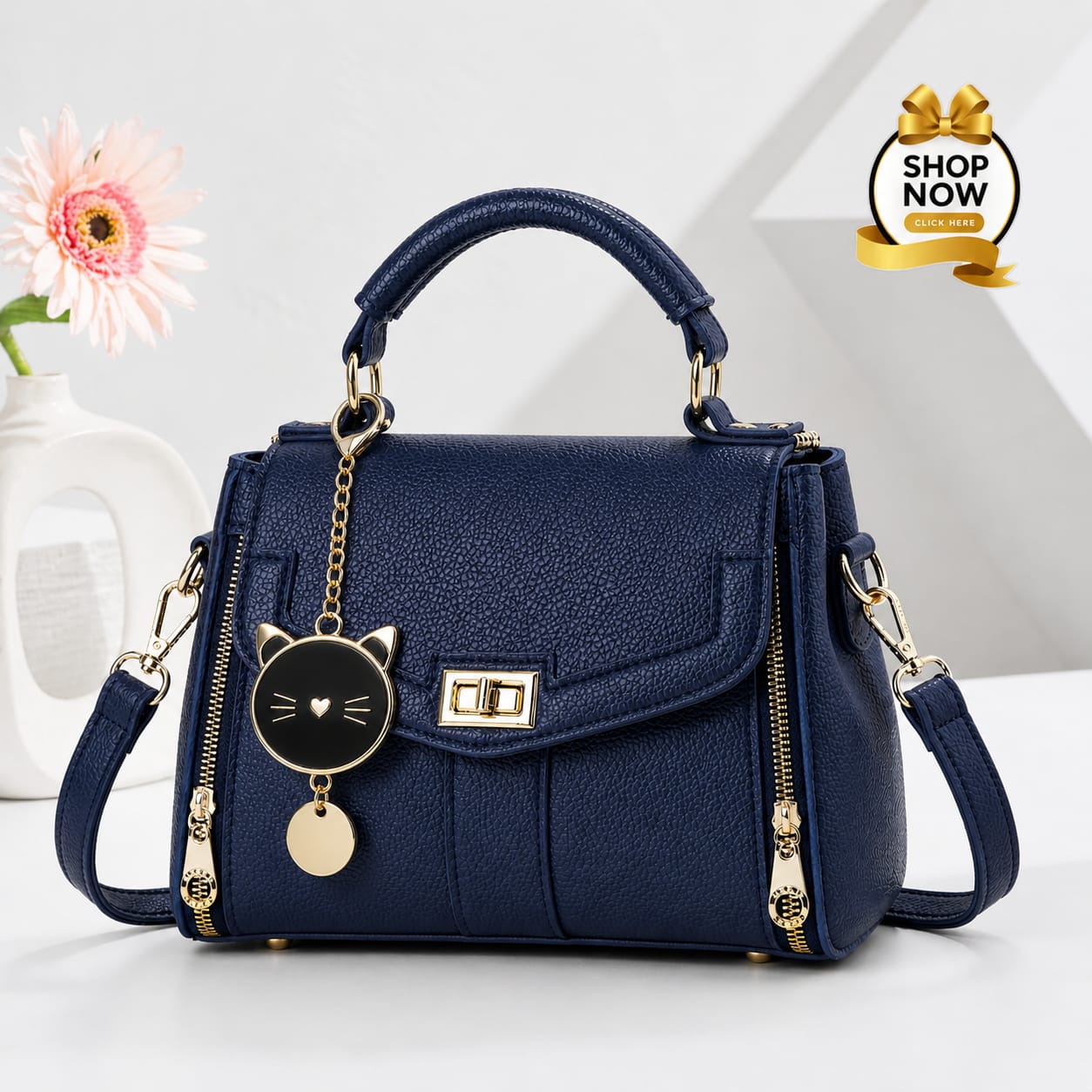 Cross body style ladies bag