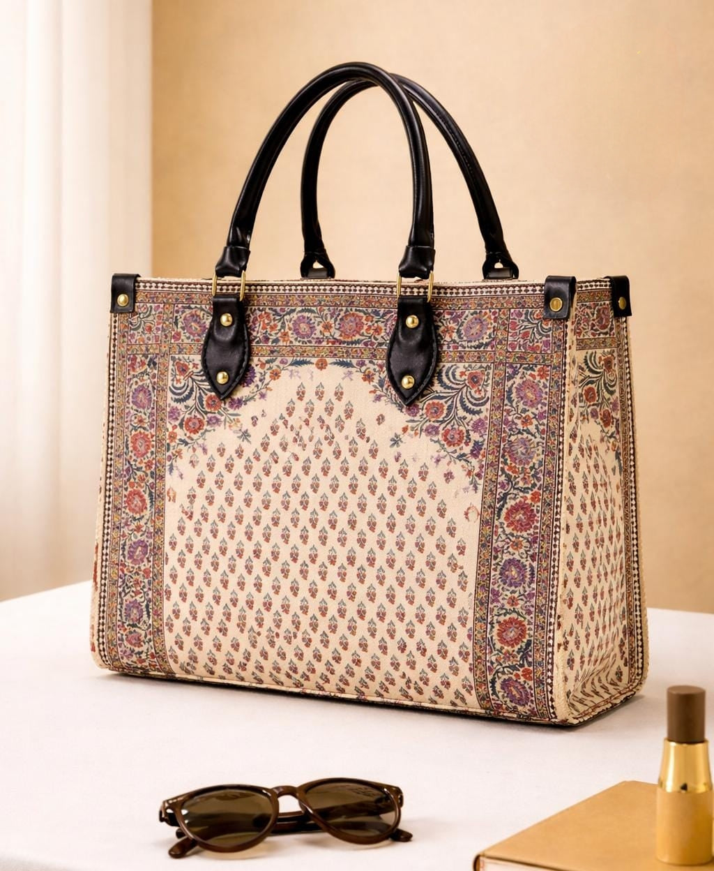 Printed tote bag