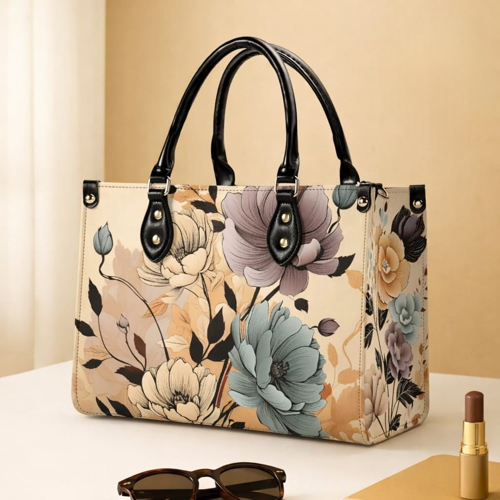 Printed tote bag