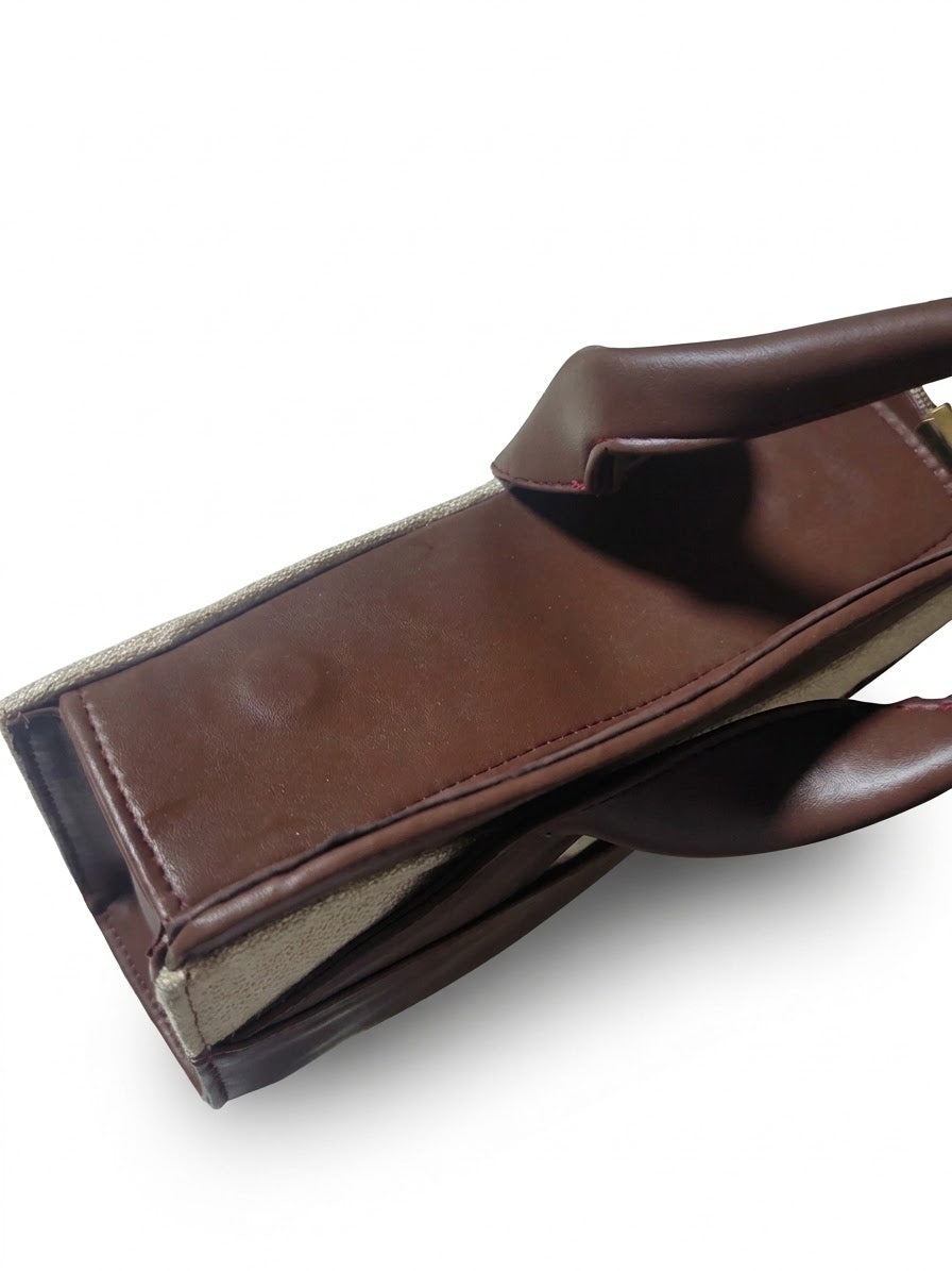 HALF MOON Dual-Textured Crescent Crossbody & Top Handle Bag ( ALLOW TO OPEN WITH FREE SHIPPING )