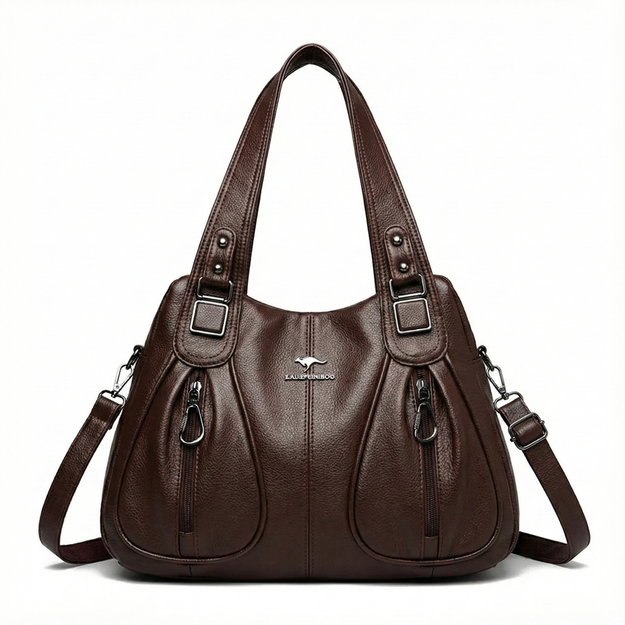Classic Leather Shoulder Bag