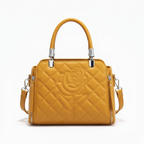 Flower Embossed Handbag