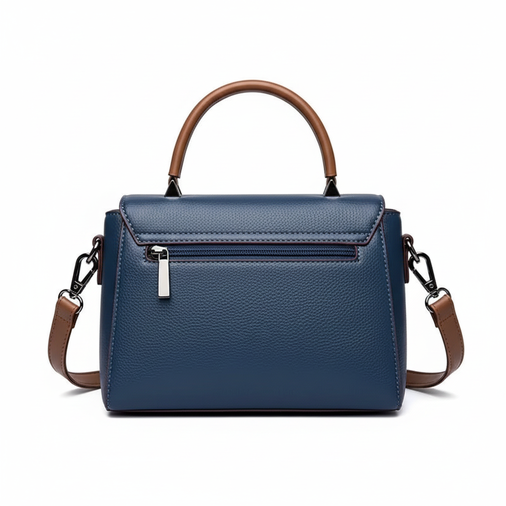 Dual Zipper Crossbody Bag