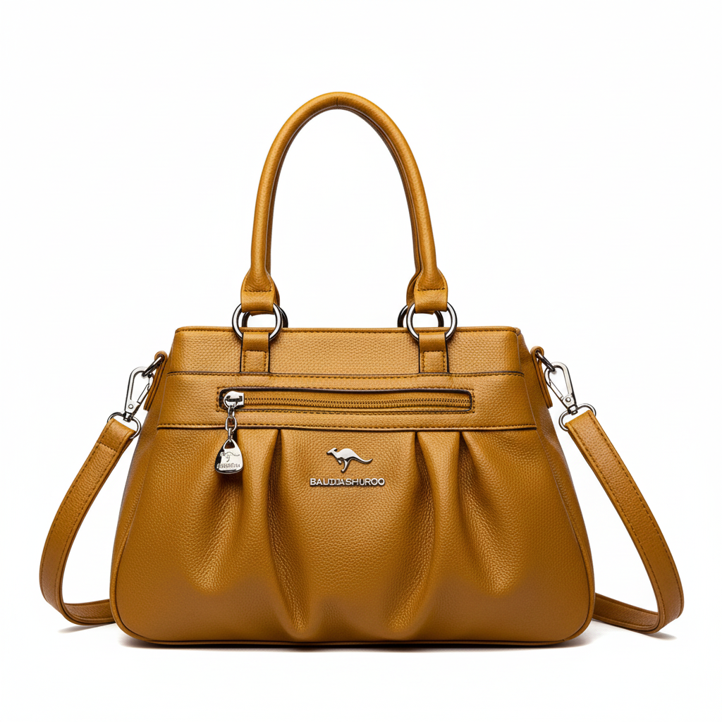 Versatile Leather Shoulder bag