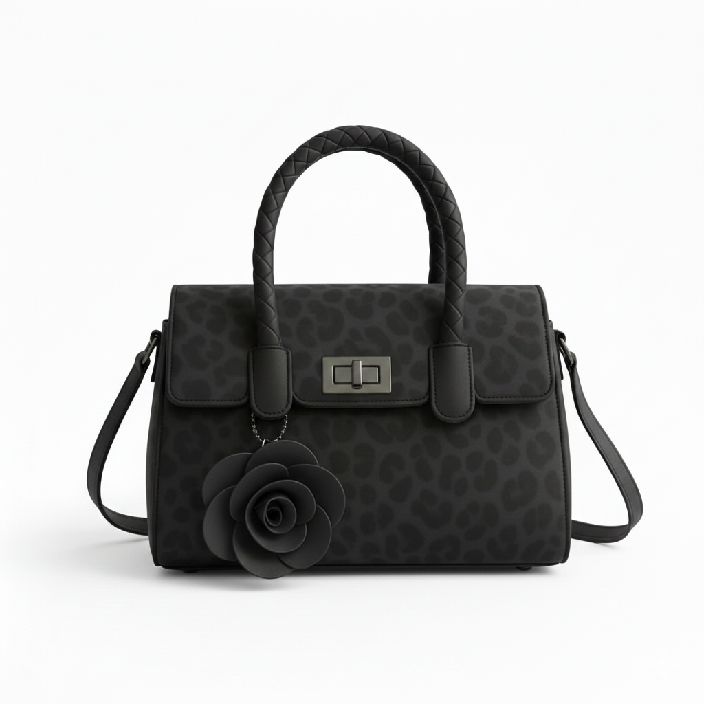 Floral Keychain Handbag