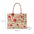 Floral Print Tote Bag