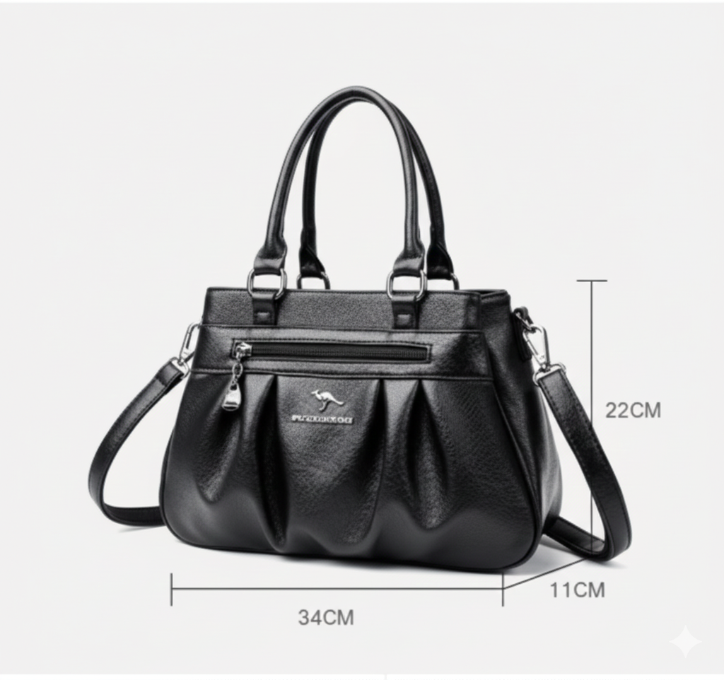 Versatile Leather Shoulder bag
