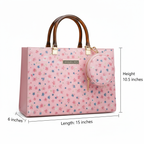 Floral Glossy Handbag