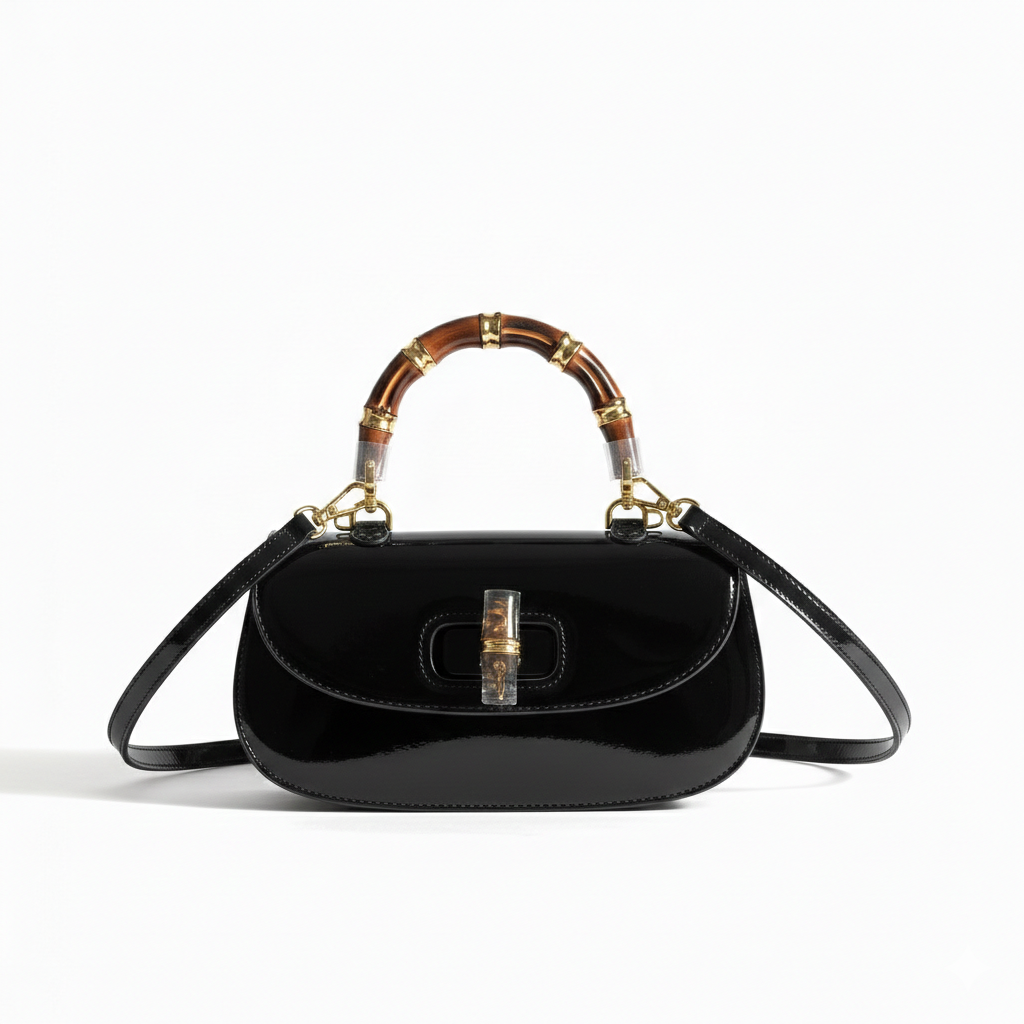 Gucci Bamboo Handbag ( ALLOW TO OPEN AND FREE SHIPPING )