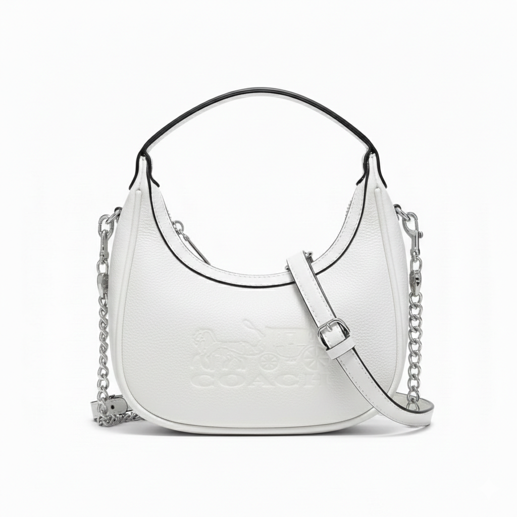 Coach Moon-Shaped Crossbody Bag