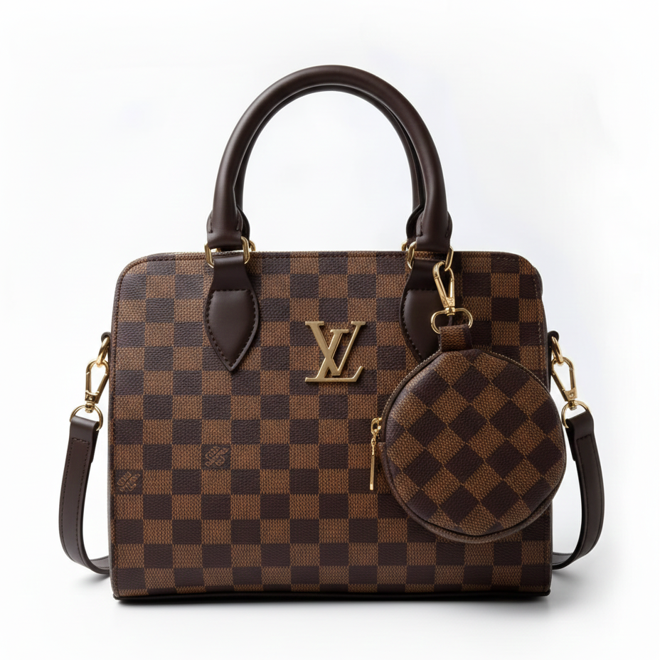 Handbag with Detachable Strap