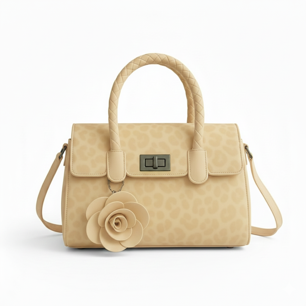 Floral Keychain Handbag