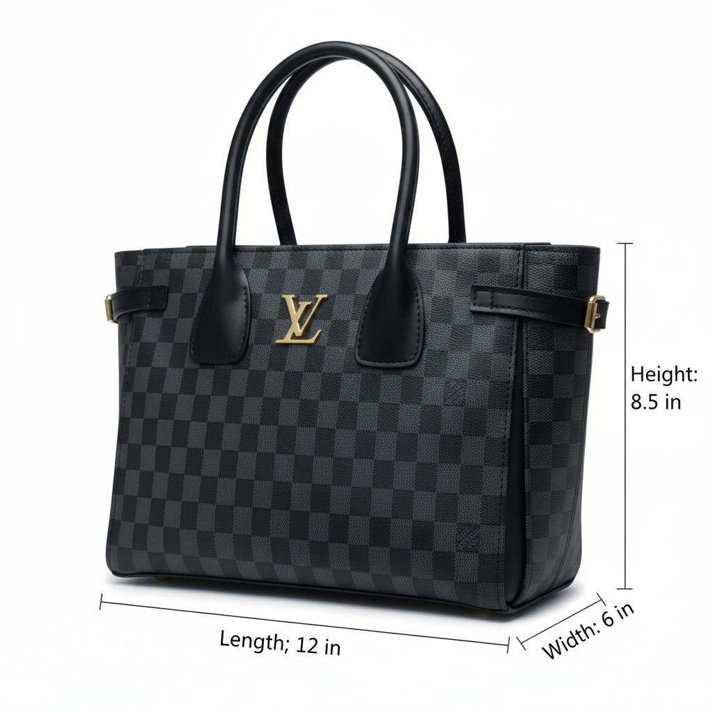 Checkered Neverfall Handbag