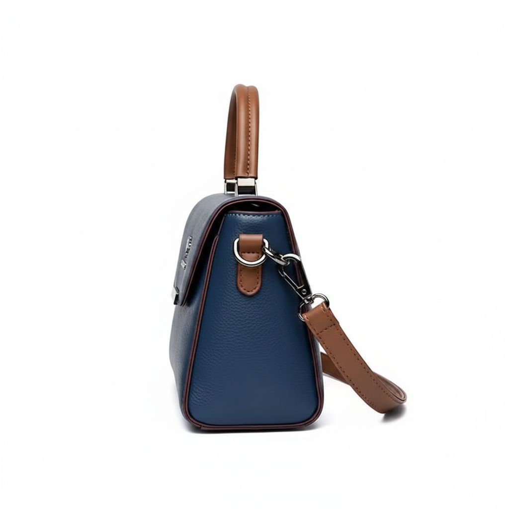 Dual Zipper Crossbody Bag