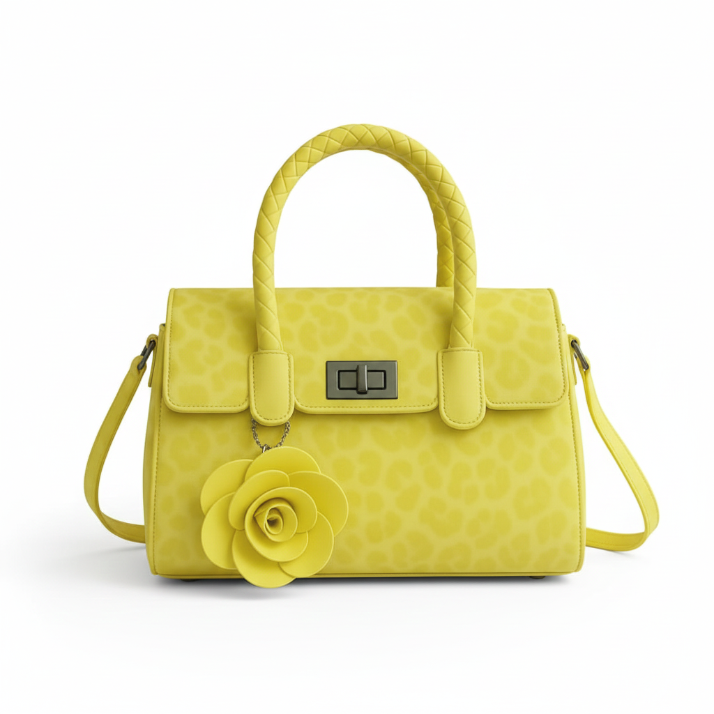 Floral Keychain Handbag