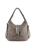 2-in-1 Convertible Backpack & Shoulder Bag for Women ( ALLOW TO OPEN AND FREE SHIPPING )