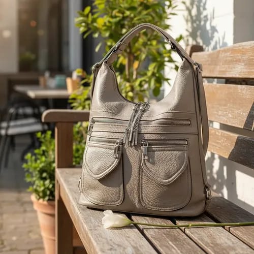 2-in-1 Convertible Backpack & Shoulder Bag for Women ( ALLOW TO OPEN AND FREE SHIPPING )