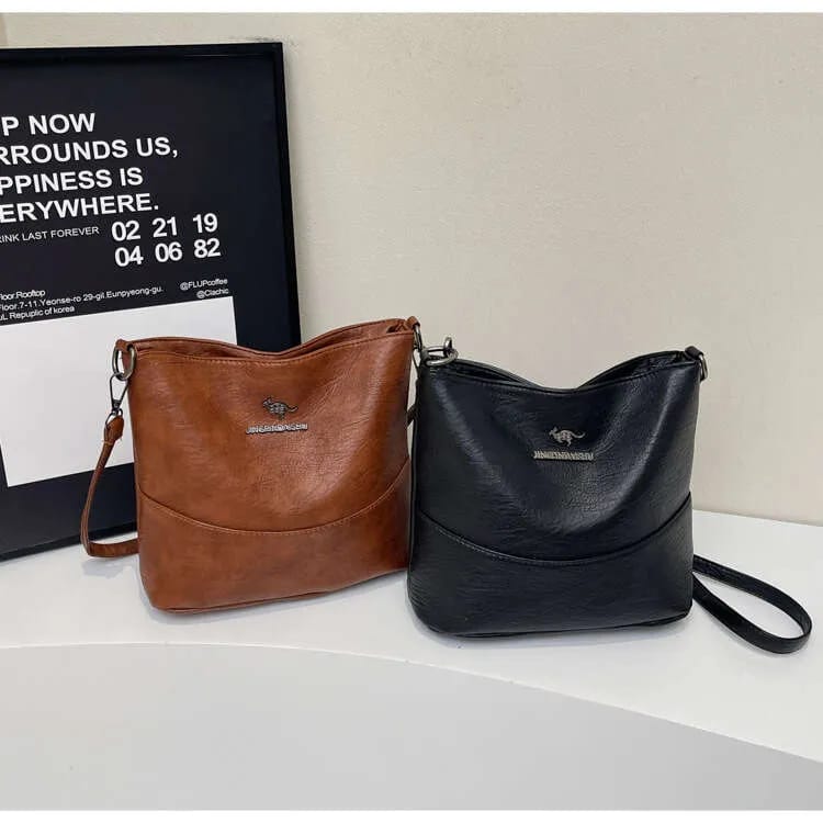 Classic Textured Crossbody & Large Capacity Shoulder Bag