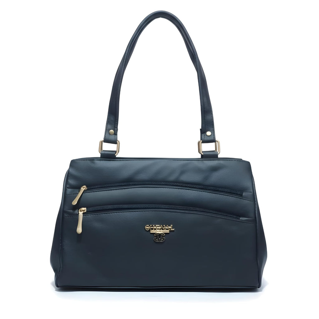 Multiple Zipper Pockets Shoulder bag