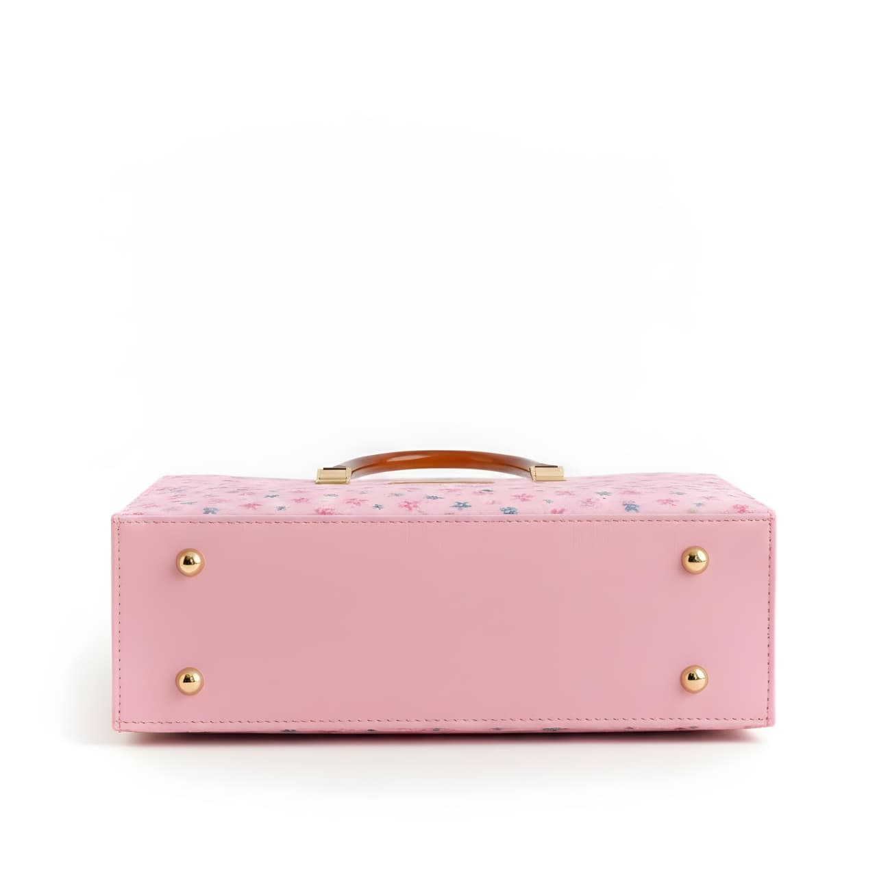 Floral Glossy Handbag