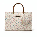 Floral Glossy Handbag