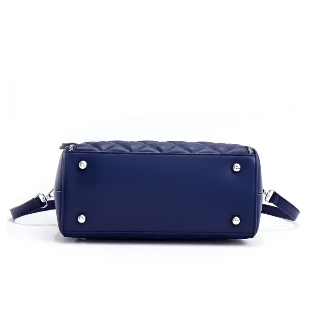 Flower Embossed Handbag