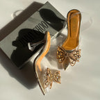 Jimmy Choo copy Wings Transparent Heels( ALLOW TO OPEN AND FREE SHIPPING )