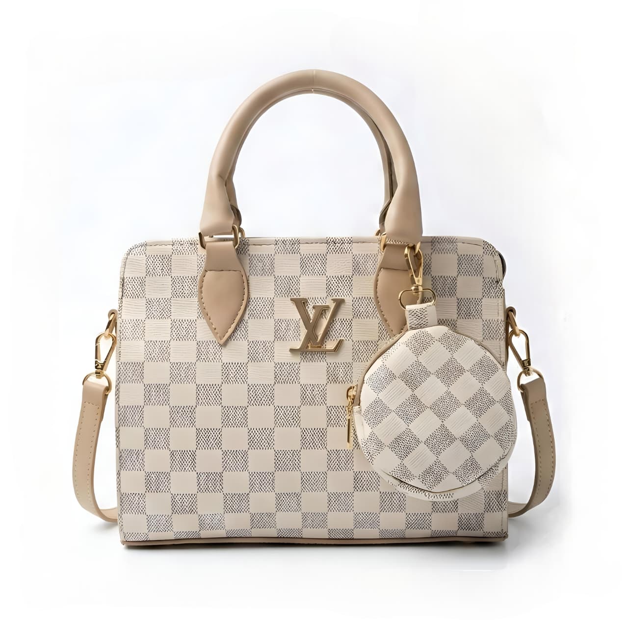 Handbag with Detachable Strap