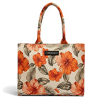 Floral Print Tote Bag