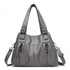 Classic Leather Shoulder Bag