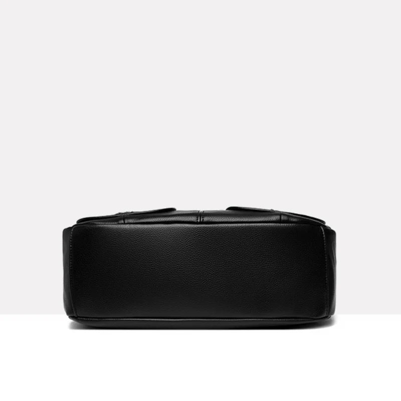 Classic Leather Shoulder Bag