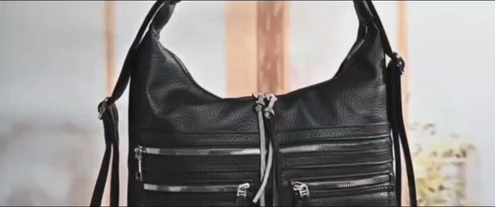 2-in-1 Convertible Backpack & Shoulder Bag for Women ( ALLOW TO OPEN AND FREE SHIPPING )