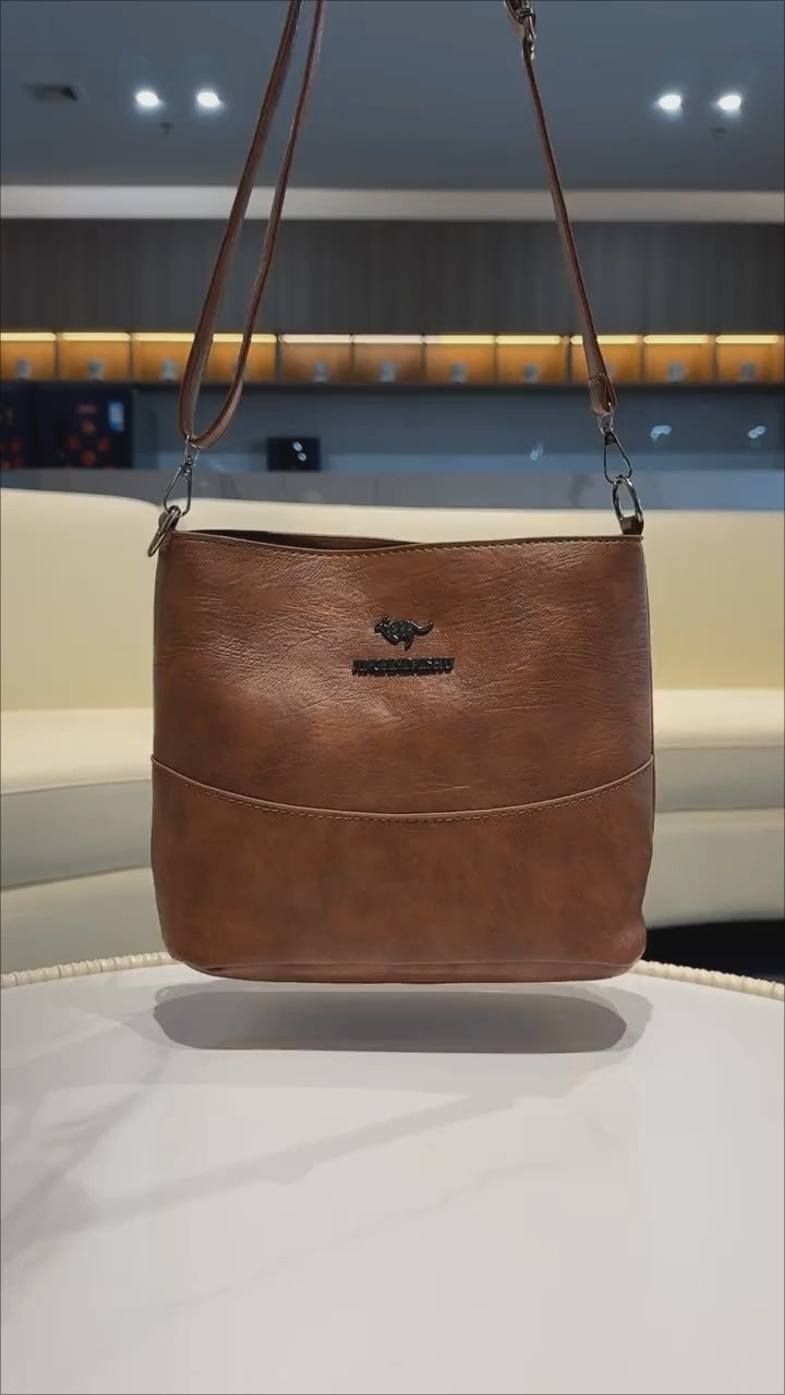 Classic Textured Crossbody & Large Capacity Shoulder Bag