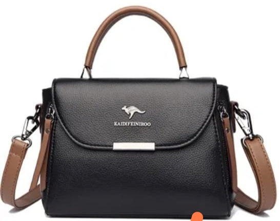 Dual Zipper Crossbody Bag