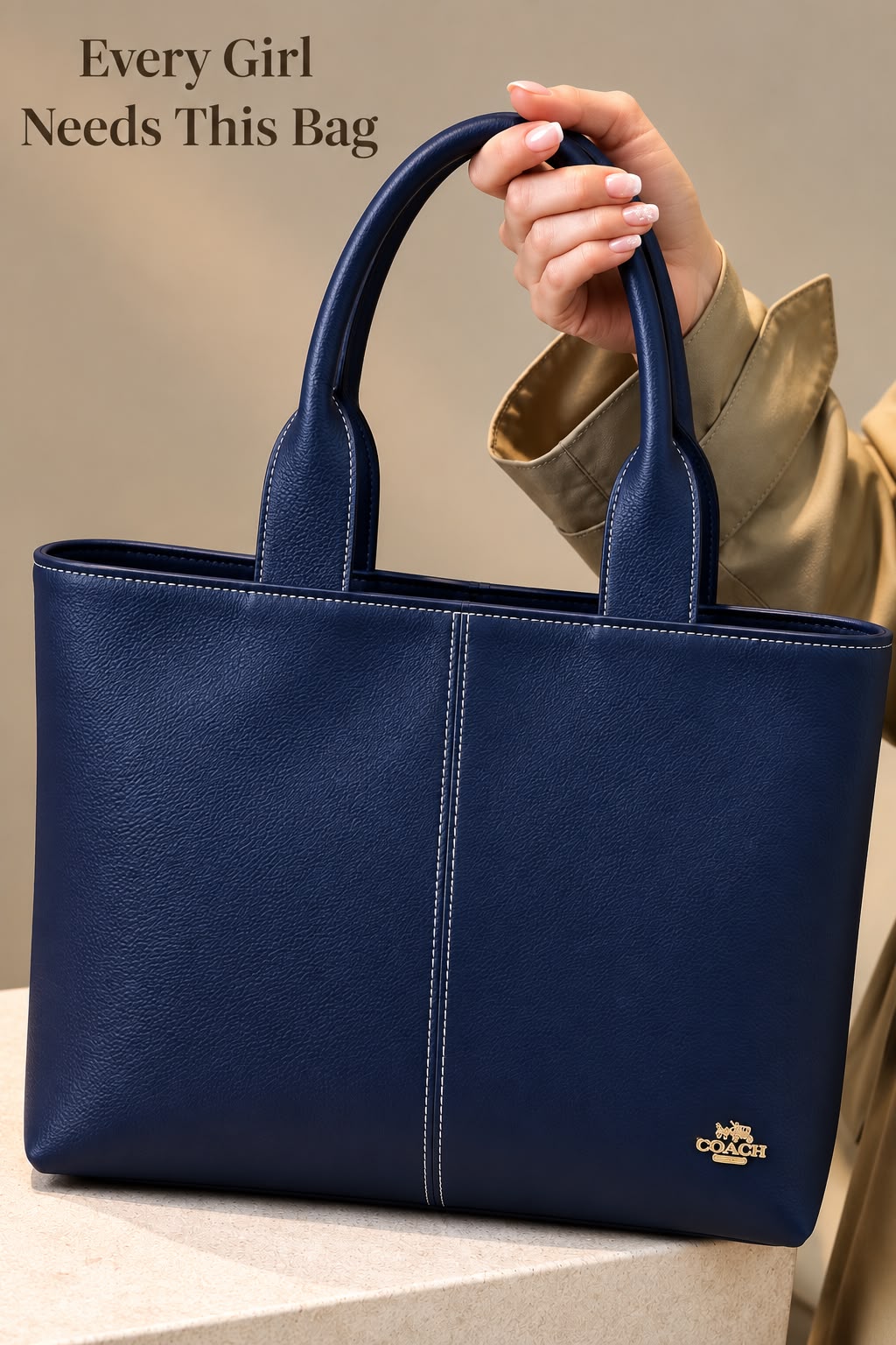 Coach tote bag