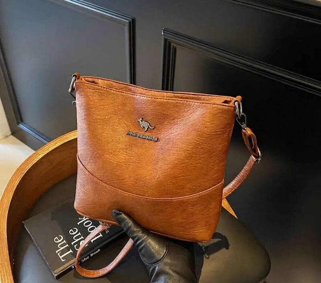 Classic Textured Crossbody & Large Capacity Shoulder Bag