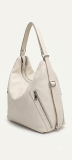 IMPORTED HIGH QUALITY 5 ZIPPER Shoulder Bag for Women  ( ALLOW TO OPEN AND FREE SHIPPING ) 2 IN 1 CONVERTIBLE SHOLDER BAG INTO BACKPACK