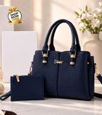 Dior 2pc hand bag set( ALLOW TO OPEN AND FREE SHIPPING )