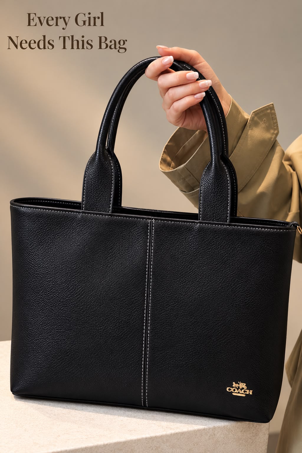 Coach tote bag