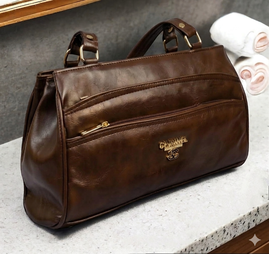"Biggest special discount" Multiple 6 Zipper Pockets Shoulder bag ( ALLOW TO OPEN AND FREE SHIPPING )