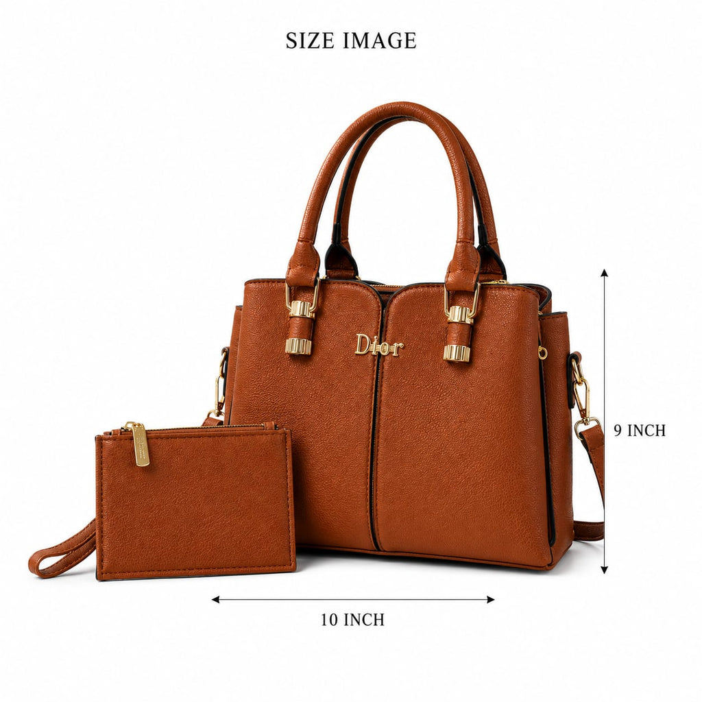 Dior 2pc hand bag set