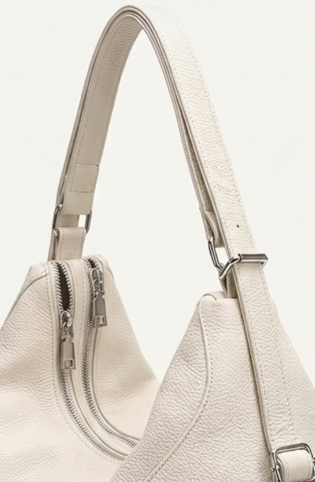 IMPORTED HIGH QUALITY 5 ZIPPER Shoulder Bag for Women  ( ALLOW TO OPEN AND FREE SHIPPING ) 2 IN 1 CONVERTIBLE SHOLDER BAG INTO BACKPACK