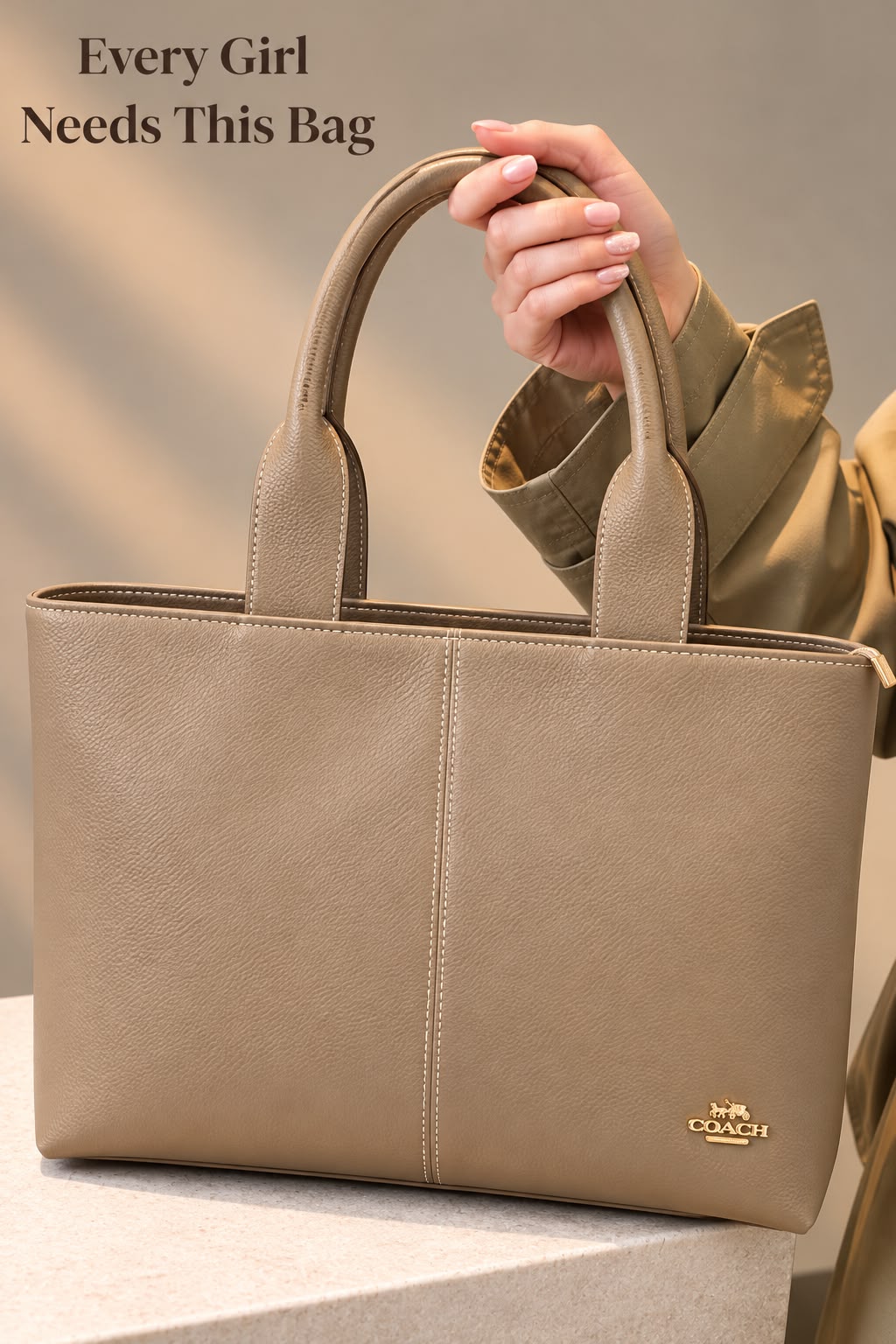 Coach tote bag