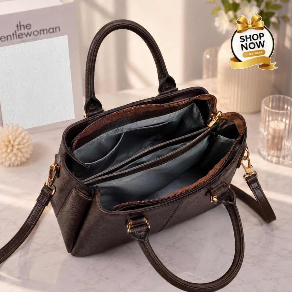 Dior 2pc hand bag set( ALLOW TO OPEN AND FREE SHIPPING )