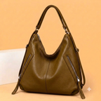 IMPORTED HIGH QUALITY 5 ZIPPER Shoulder Bag for Women  ( ALLOW TO OPEN AND FREE SHIPPING ) 2 IN 1 CONVERTIBLE SHOLDER BAG INTO BACKPACK