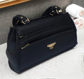 "Biggest special discount" Multiple 6 Zipper Pockets Shoulder bag ( ALLOW TO OPEN AND FREE SHIPPING )