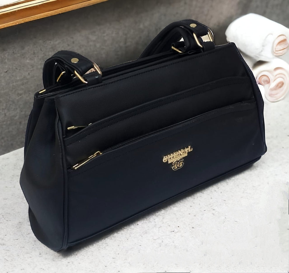 Multiple Zipper Pockets Shoulder bag