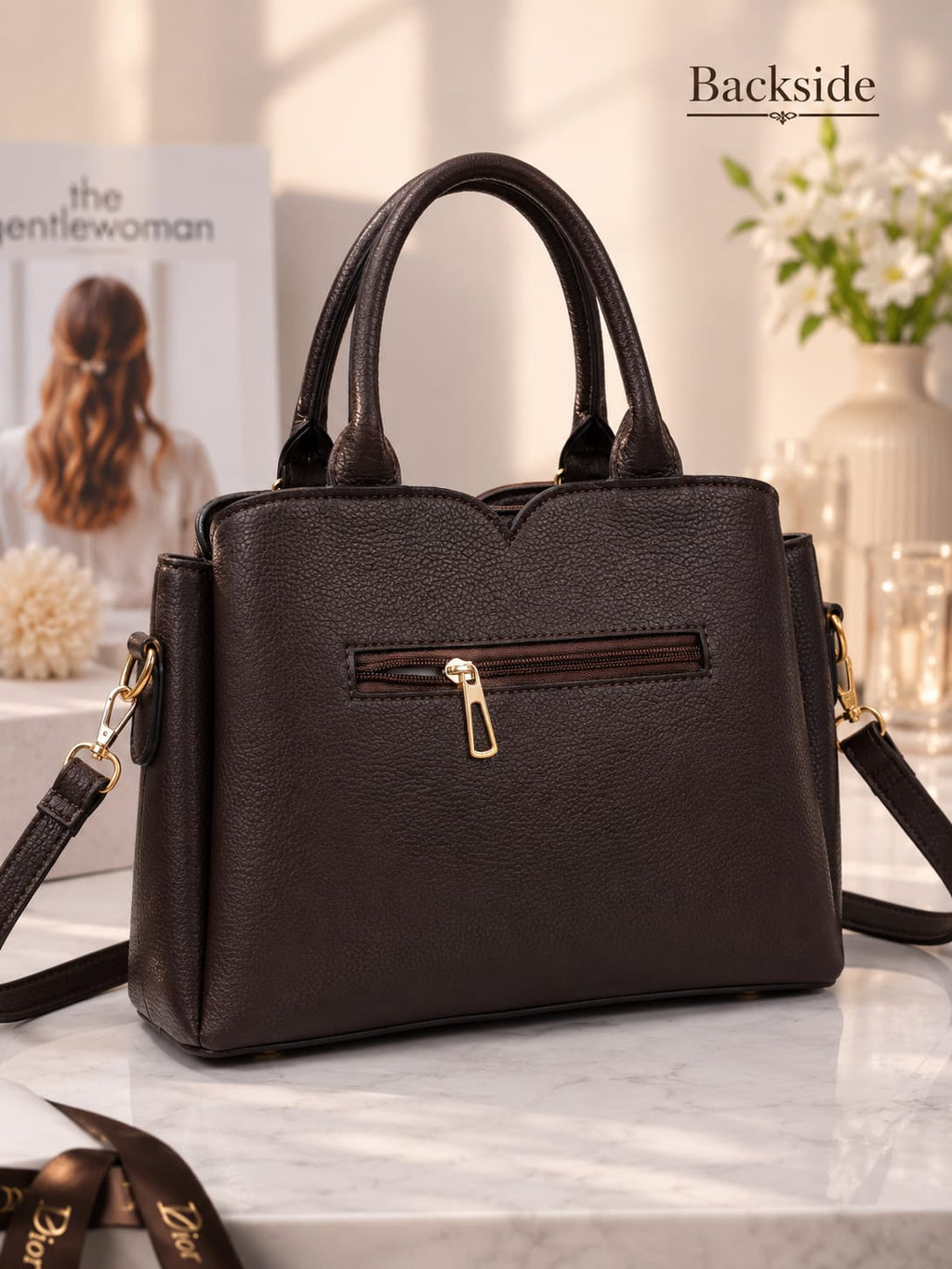 Dior 2pc hand bag set