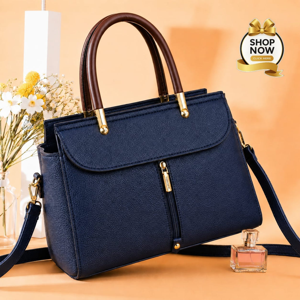 3 zipper shoulder bag ( ALLOW TO OPEN AND FREE SHIPPING )